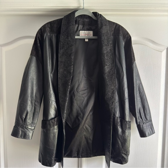 Pelle Studio Jackets & Blazers - Pelle Studio Vintage Black Leather Jacket